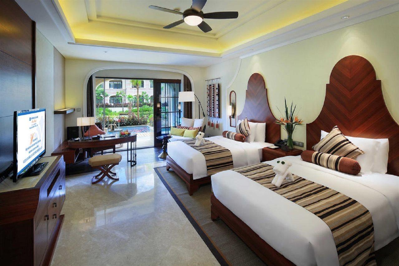 Wyndham Grand Plaza Royale Hainan Longmu Bay Ledong Eksteriør billede