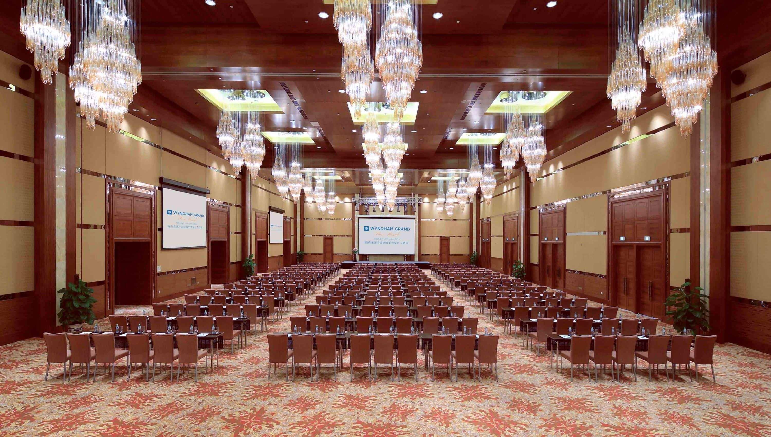 Wyndham Grand Plaza Royale Hainan Longmu Bay Ledong Eksteriør billede