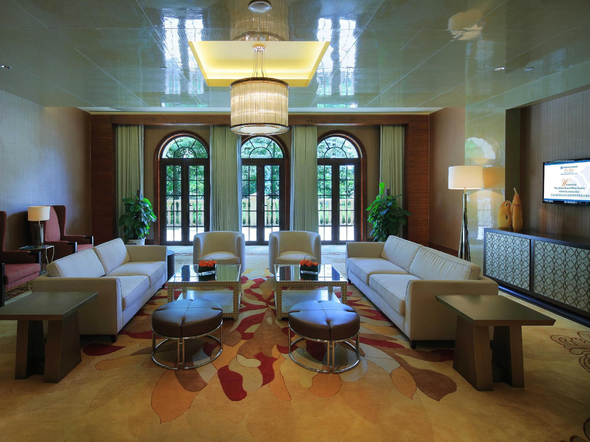 Wyndham Grand Plaza Royale Hainan Longmu Bay Ledong Eksteriør billede
