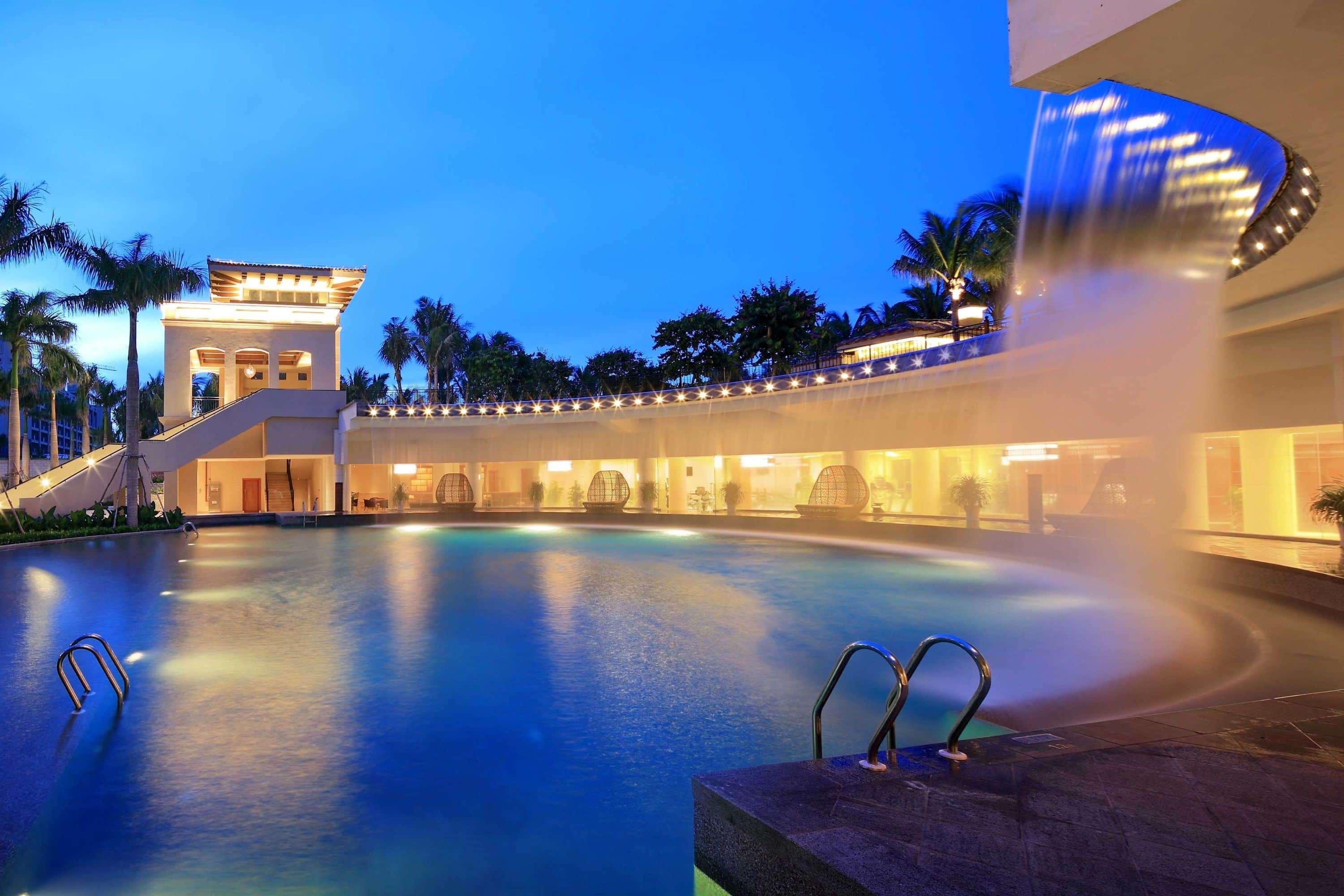 Wyndham Grand Plaza Royale Hainan Longmu Bay Ledong Eksteriør billede