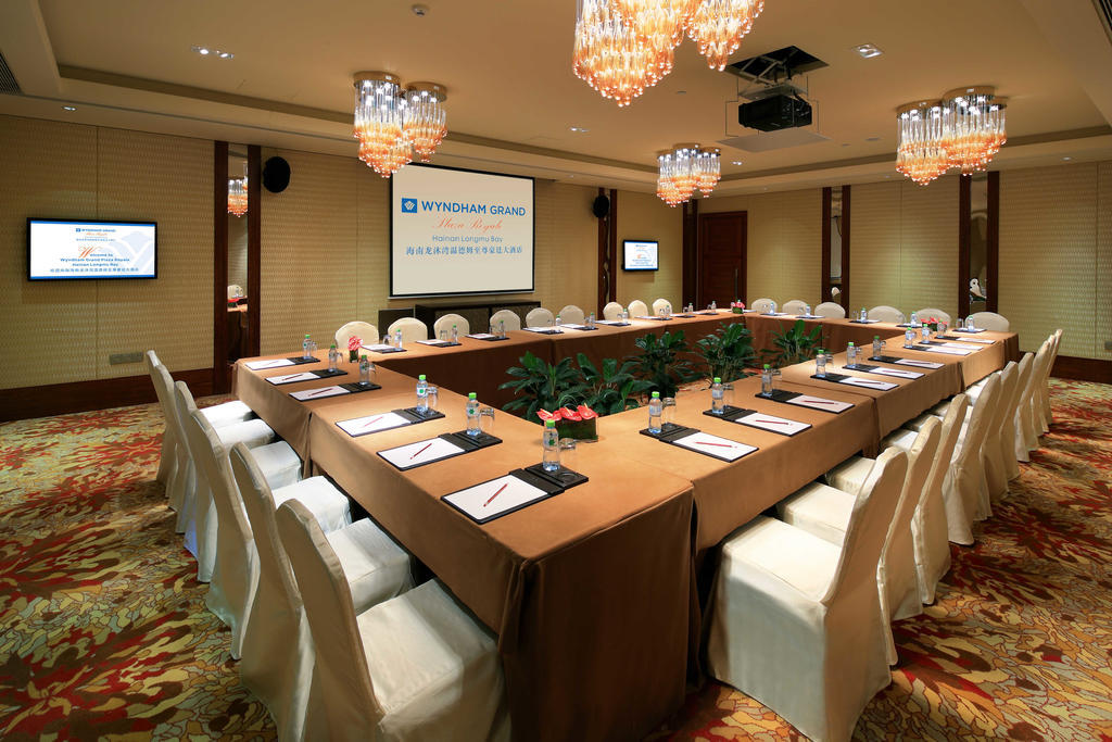 Wyndham Grand Plaza Royale Hainan Longmu Bay Ledong Eksteriør billede